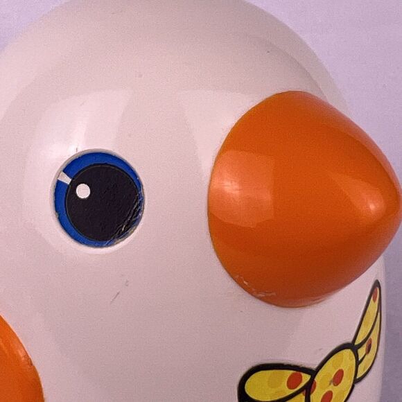 VTG Playskool Chime BellsPenguin Bird Roly PolyWeeble Duck Baby Toddler Toy - Picture 7 of 13